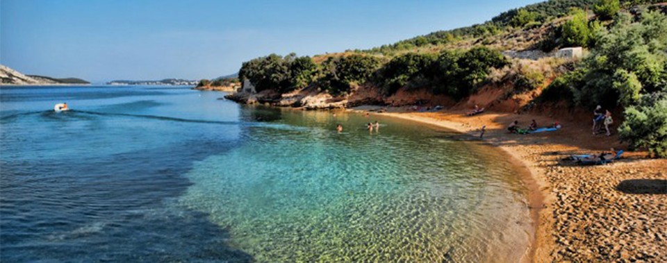 Imaginable beaches: Island Rab has more sand and rocky beaches than any other place in the Adriatic Sea, with some of the cleanest and clearest sea. 