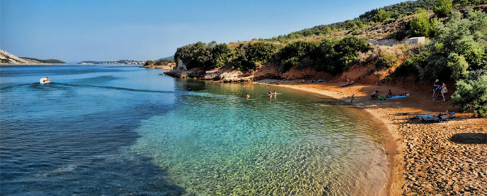 Imaginable beaches: Island Rab has more sand and rocky beaches than any other place in the Adriatic Sea, with some of the cleanest and clearest sea.